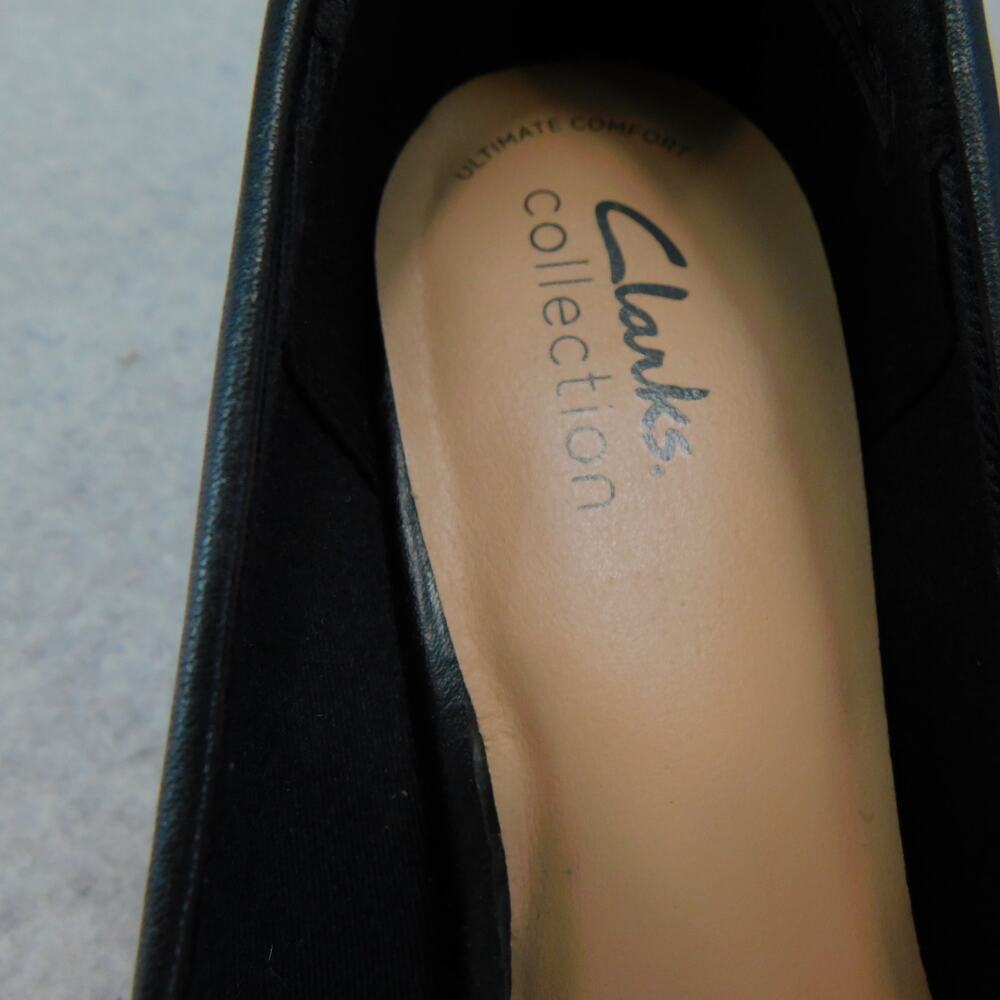 Clarks Collection Women's Black Linvale Jerica Pump - Size 8 - Picture 10 of 10